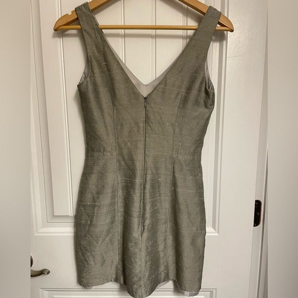 90’s Vintage bebe silk mini dress - Picture 2 of 5
